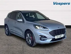 Silver Used 2022 Ford Kuga ST-Line SUV | £17,595 (Good price)