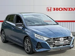 Blue New 2025 Hyundai i20 N Line Hatchback | £19,929 (Fair price)