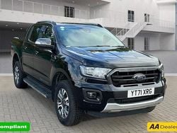 Black Used 2021 Ford Ranger Wildtrack Pickup | £19,499 (Good price)