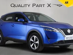 Blue Used 2021 Nissan Qashqai N-Connecta SUV | £14,980 (Good price)