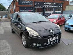 Black Used 2011 Peugeot 5008 Sport MPV | £3,295