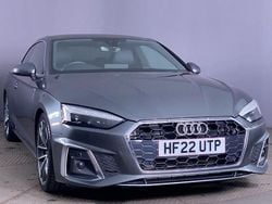 Grey Used 2022 Audi A5 S-Line Coupe | £19,799 (Good price)