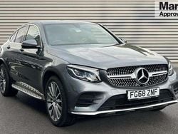 Grey Used 2018 Mercedes GLC250 AMG Line Premium Coupe | £22,934 (Fair price)