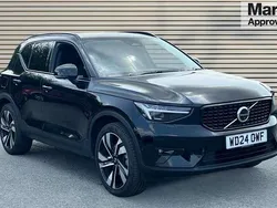 Black Used 2024 Volvo XC40 Ultra SUV | £35,239 (Expensive)