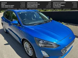 Blue Used 2021 Ford Focus Titanium X Hatchback | £12,595 (Fair price)