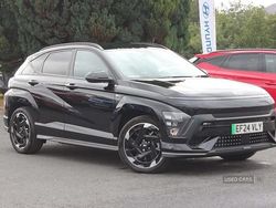 Black Used 2024 Hyundai Kona N Line SUV | £23,976 (Fair price)