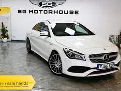 White Used 2016 Mercedes CLA250 AMG Sedan | £13,895 (Fair price)