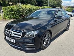Black Used 2017 Mercedes E200 AMG line Sedan | £13,500 (Fair price)