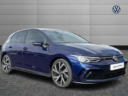 Blue Used 2024 VW Golf VIII R-line Hatchback | £23,999 (A bit pricey)