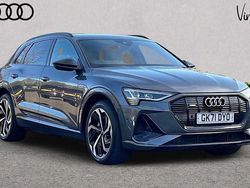 Grey Used 2021 Audi e-tron Black Edition SUV | £25,945 (Fair price)
