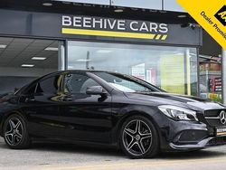 Black Used 2017 Mercedes CLA180 AMG line Sedan | £16,250 (A bit pricey)