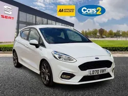 White Used 2020 Ford Fiesta ST-Line Hatchback | £12,430 (Fair price)