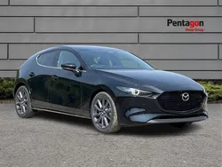 Mica jet black New 2025 Mazda 3 Exclusive-Line Hatchback | £22,925 (Fair price)