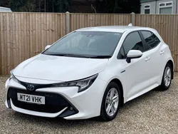 White Used 2021 Toyota Corolla Hatchback | £12,600 (Fair price)
