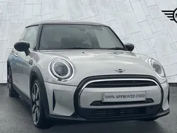 Silver Used 2021 Mini Cooper Exclusive Hatchback | £17,450 (A bit pricey)