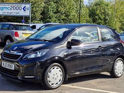 Black Used 2015 Peugeot 108 Active Hatchback | £3,895 (Fair price)