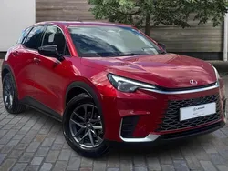 Red New 2025 Lexus LBX SUV | £33,765