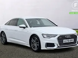 White Used 2020 Audi A6 S-Line Sedan | £21,099 (A bit pricey)