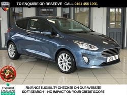 Blue Used 2019 Ford Fiesta Titanium Hatchback | £10,270 (Good price)