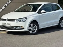 White Used 2016 VW Polo Match Hatchback | £7,995 (Fair price)