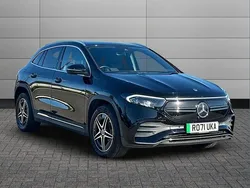 Black Used 2021 Mercedes EQA250 AMG line SUV | £19,750 (Fair price)