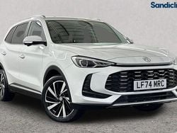 Solid arctic white Used 2024 MG ZS Trophy Sedan | £19,524