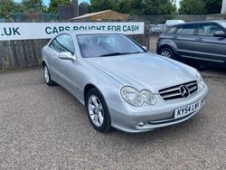 Silver Used 2004 Mercedes CLK200 Avantgarde Coupe | £2,995