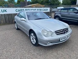 Silver Used 2004 Mercedes CLK200 Avantgarde Coupe | £2,995
