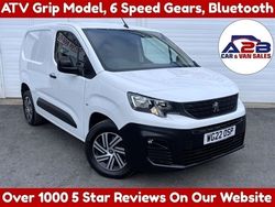 White Used 2022 Peugeot Partner Premium Van | £12,816 (A bit pricey)