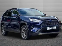 Blue Used 2022 Toyota RAV4 Hybrid Design SUV | £28,550 (Good price)