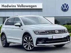 White Used 2020 VW Tiguan R-line SUV | £22,795 (Good price)