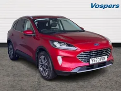 Red Used 2020 Ford Kuga Titanium SUV | £19,895 (Fair price)
