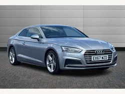 Silver Used 2017 Audi A5 S-Line Coupe | £15,995 (Fair price)