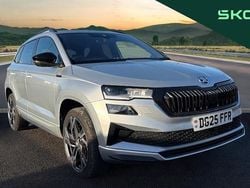 Silver Used 2025 Skoda Karoq SportLine SUV | £27,612 (Fair price)