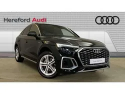 Black Used 2022 Audi Q5 Sportback S-Line SUV | £32,406 (Good price)