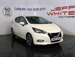 White Used 2022 Nissan Micra Tekna Hatchback | £11,988 (Fair price)