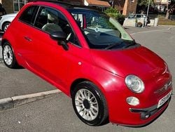 Red Used 2011 Fiat 500 Lounge Cabriolet | £2,442 (Good price)