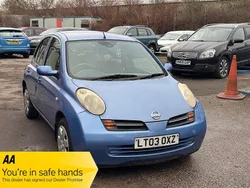 Blue Used 2003 Nissan Micra SE Hatchback | £1,289 (Super price)