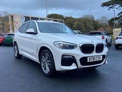 White Used 2018 BMW X3 M Sport SUV | £20,900 (A bit pricey)