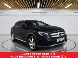 Black Used 2015 Mercedes GLA220 AMG line SUV | £11,799 (Good price)