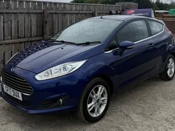 Blue Used 2017 Ford Fiesta Zetec Hatchback | £2,995