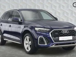 Blue Used 2021 Audi Q5 S-Line SUV | £27,000 (Good price)