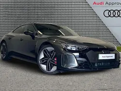 Grey Used 2022 Audi RS e-tron GT Comfort Sedan | £59,795 (A bit pricey)