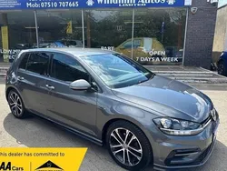 Grey Used 2018 VW Golf VII R-line Hatchback | £14,950 (Fair price)