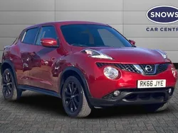 Red Used 2016 Nissan Juke N-Connecta SUV | £7,600 (Fair price)