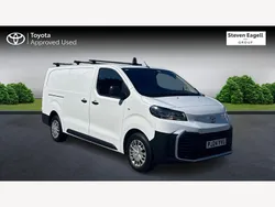 White Used 2024 Toyota Proace Van | £21,199 (Expensive)