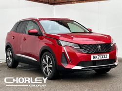 Red Used 2021 Peugeot 3008 Allure Premium SUV | £16,511 (Fair price)