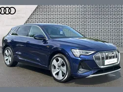 Blue Used 2021 Audi e-tron S-Line SUV | £25,753 (Fair price)
