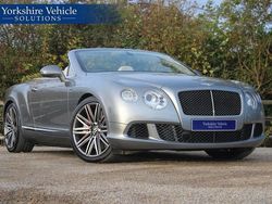 Grey Used 2014 Bentley Continental GT Convertible Cabriolet | £45,989