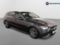 Grey Used 2023 Mercedes C300e AMG Line Premium Plus Estate | £31,749 (Fair price)